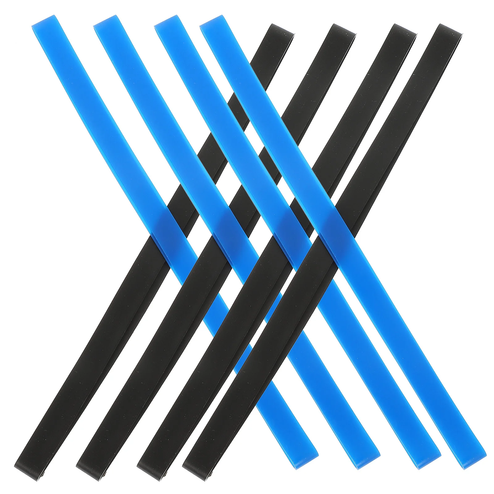 8pcs Silicone Elastic Bands Fixing Notebooks Straps Colorful Stretch Chair Bands Portable Reusable Washable Book Fixing Multi