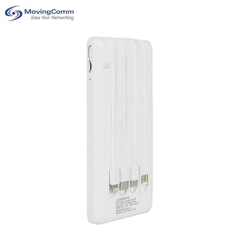 RTS 4G Cat4 Wifi6 Mifis Pocket Wifi Esim جهاز توجيه محمول Lte 4G موبايل غير مقفول لاسلكي صغير 10000mAh واي فاي مع بنك الطاقة