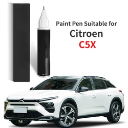 Paint Pen Suitable for Citroen Versailles C5x  C5-X Paint Fixer Pearlescent White C5x Car Accessories Original Car Paint  black