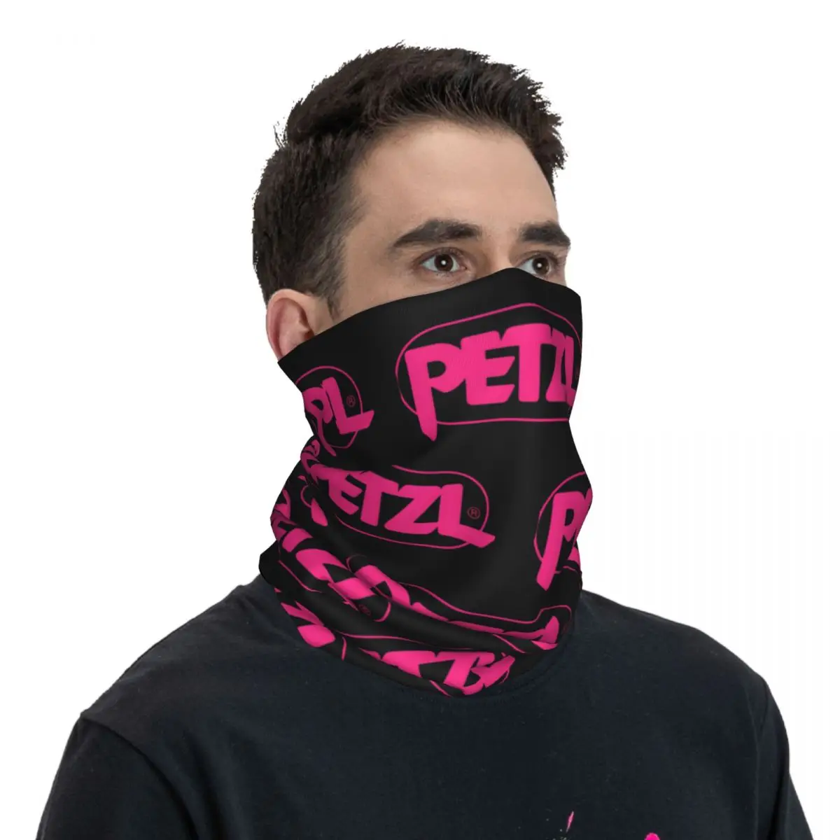 Sport Petzls Bandana Neck Cover Printed Balaclavas Mask Scarf Warm Cycling Running Unisex Adult Windproof