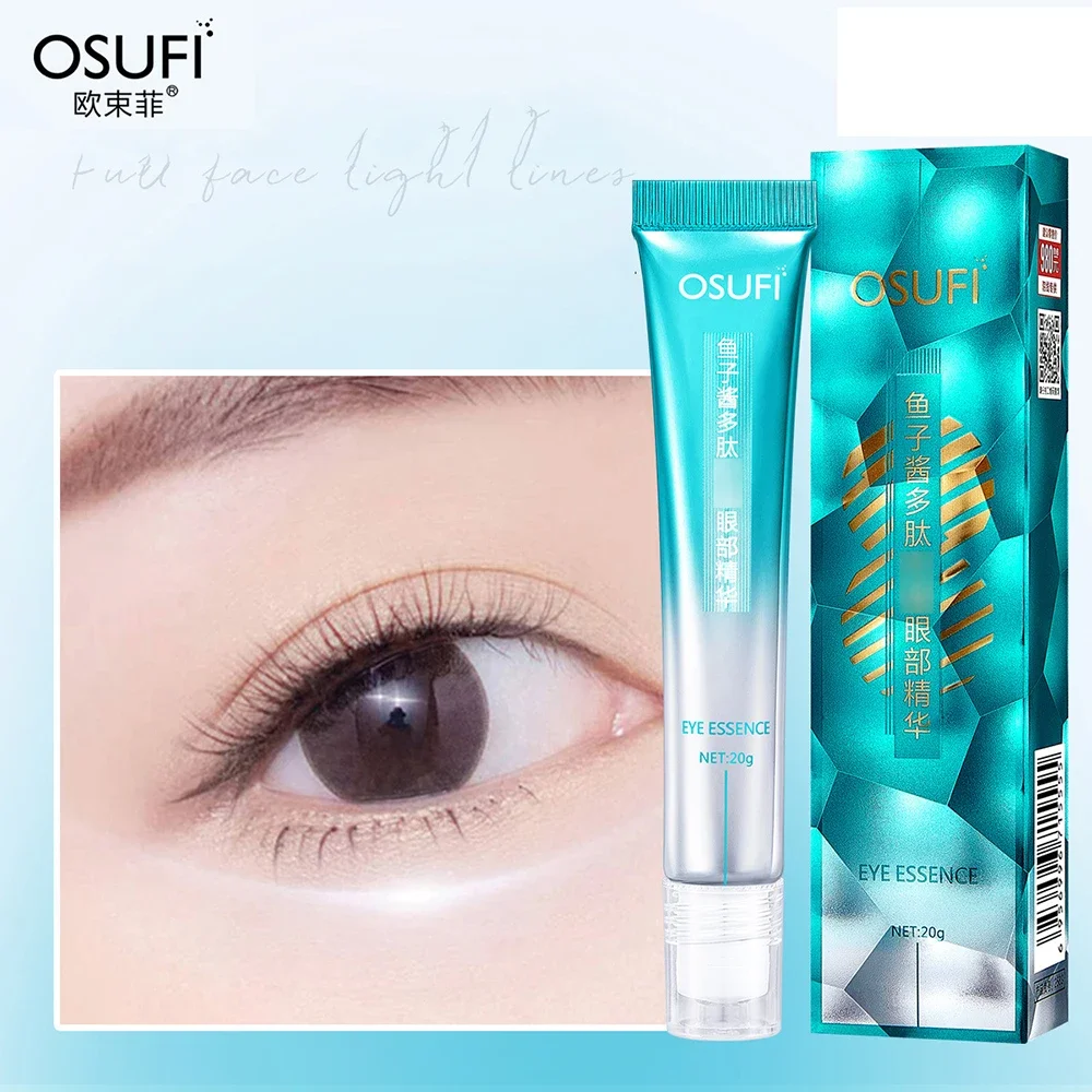 

OSUFI Caviar Polypeptide Eye Cream Firming Fine Lines Dark Circles Against Puffiness Fat Granule Eye Bags Moisturizing Eye Cream