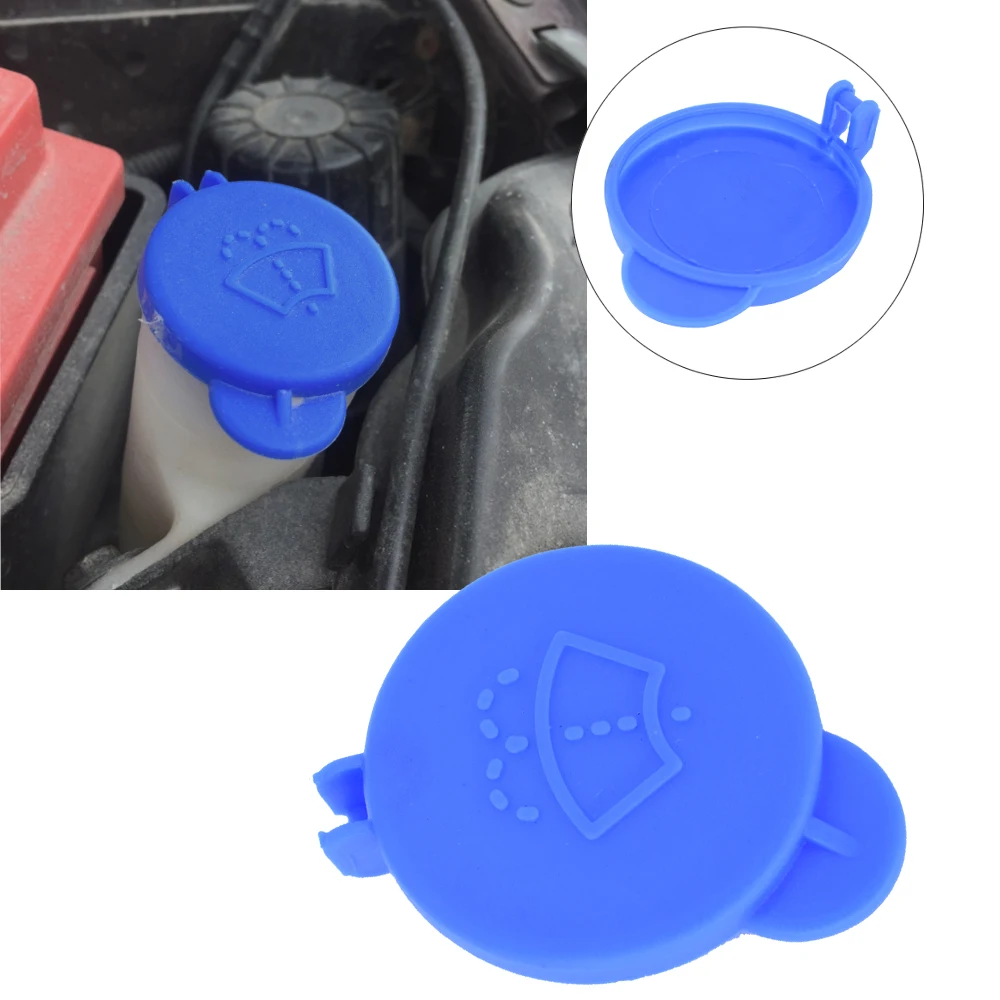 Fit for Ford Fiesta MK5 Fusion Windshield Wiper Washer Fluid Reservoir Cover Water Tank Bottle Cap 1488251 Car Styling