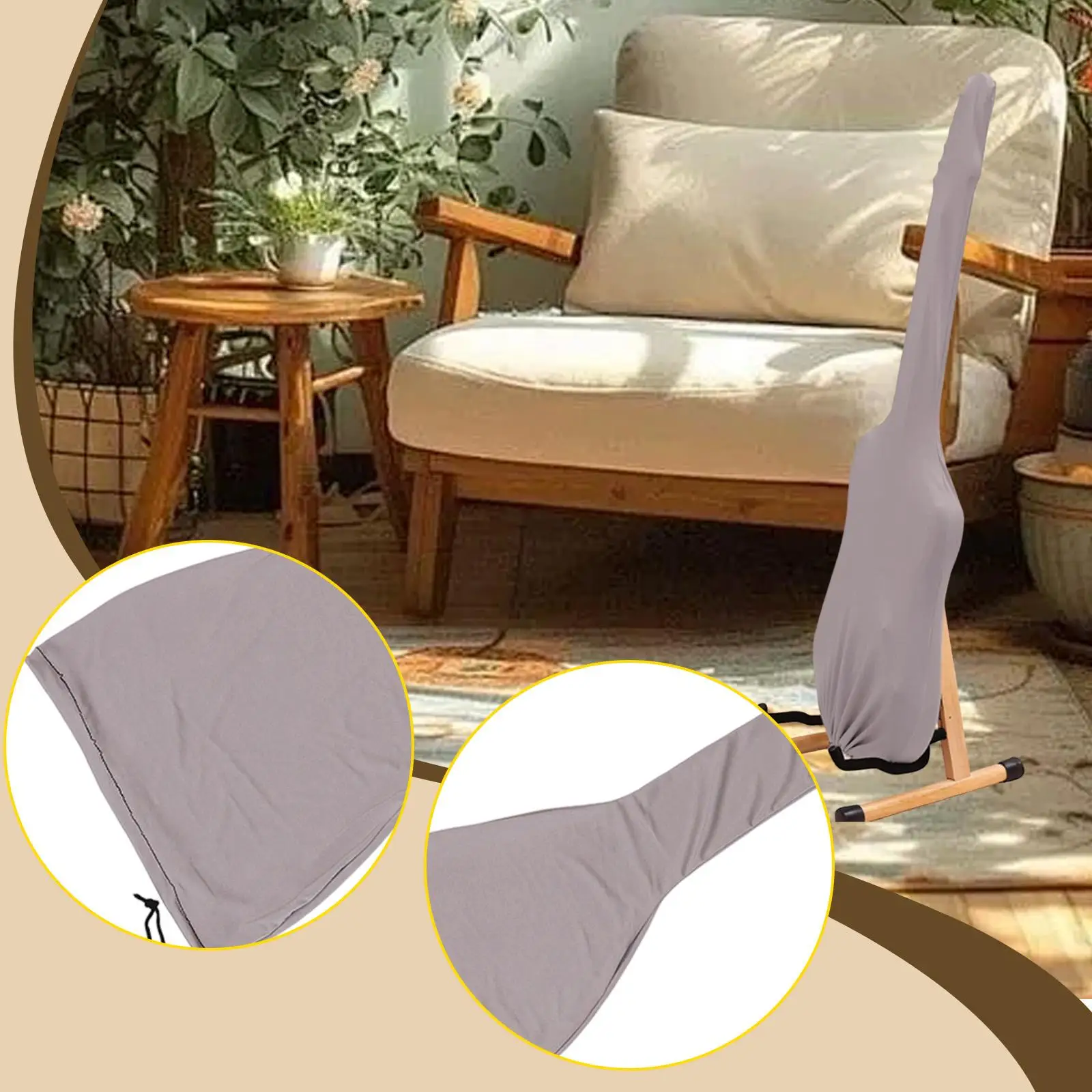Acoustic Guitar Dust Cover High Elasticity Stretchable Sleeve Portable Dustproof Protection for Music Practice