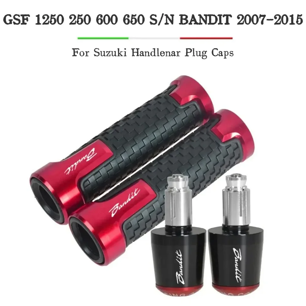 Для Suzuki GSF 1250 250 600 650 S/N BANDIT 2007-2015 2014 2013, аксессуары для мотоциклов, ручки для руля, наконечники руля, колпачок Для Suzuki GSF 1250 250 600 650 S/N BANDIT 2007-2015 2014 2013, аксессуары для мотоциклов, ручки для руля, наконечники руля, колпачок
