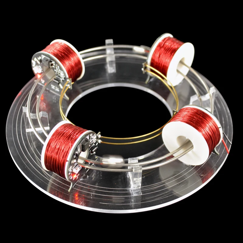 Electromagnetic cyclotron,ring accelerator,scientific experiment equipment,new strange physics,self-made play teaching aid model