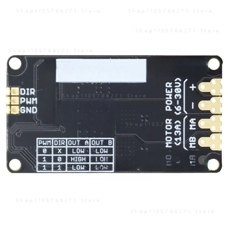 MD13S - 13Amp 6V-30V DC Motor Driver