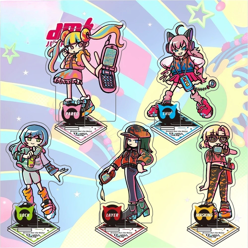 Anime Periphery Acrylic Stand Model Figure Cosplay Plate Holder Topper Fans Christmas Gifts Desktop Decoration Collection Gift