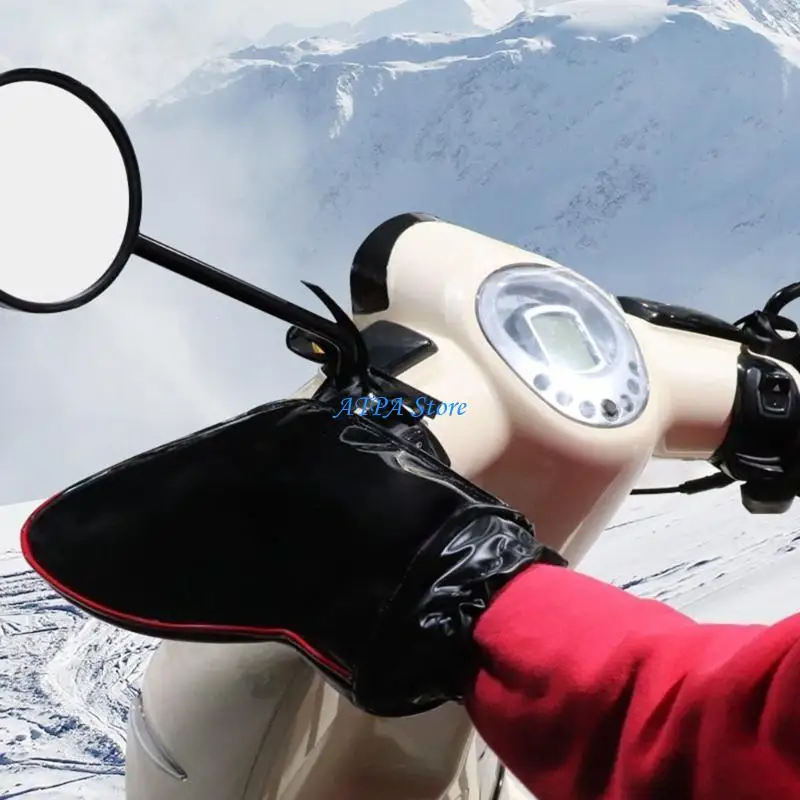 Motorcycles imperméables U13C Glants guidon mittens chauds couverture à main Grip Muff