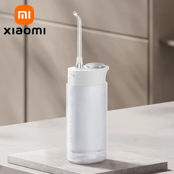 샤오미 미지아 구강 세정기 F400,4 기어 플러시 모드, 200mL 대용량 물 탱크, 치과 워터 플로서 픽 제트, C타입 충전