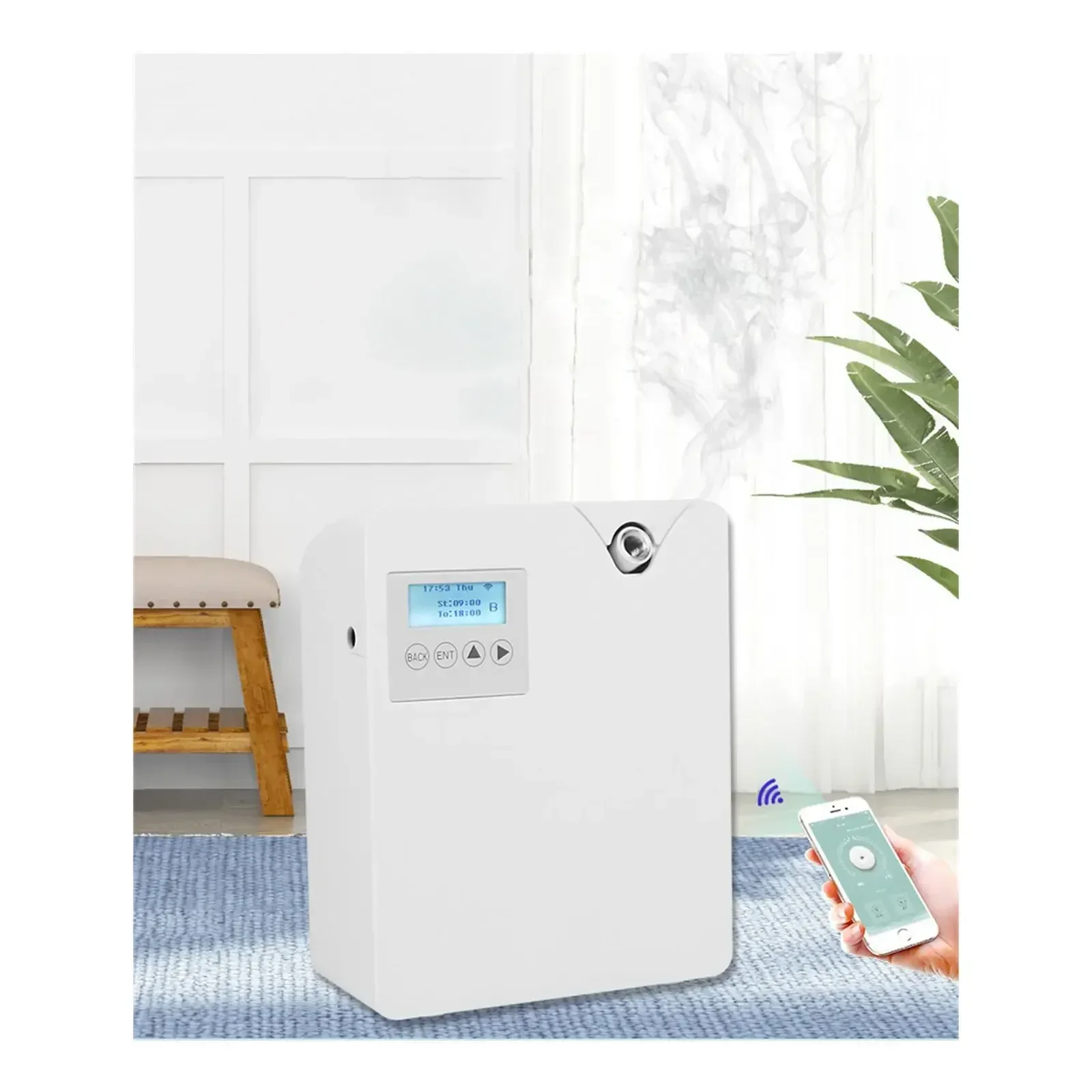 Hot SalesApp Controle Elektrische Commerciële Geur Marketing Machine Hotel Lobby Geur Geur Machine