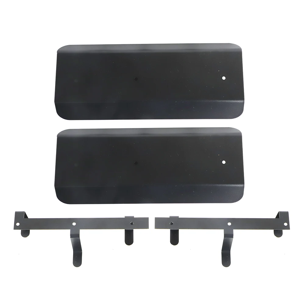 1 Pair For Chevrolet Silverado Sierra 1999-2006 Custom Coil Cover & Mounting Bracket Black High Quality Iron