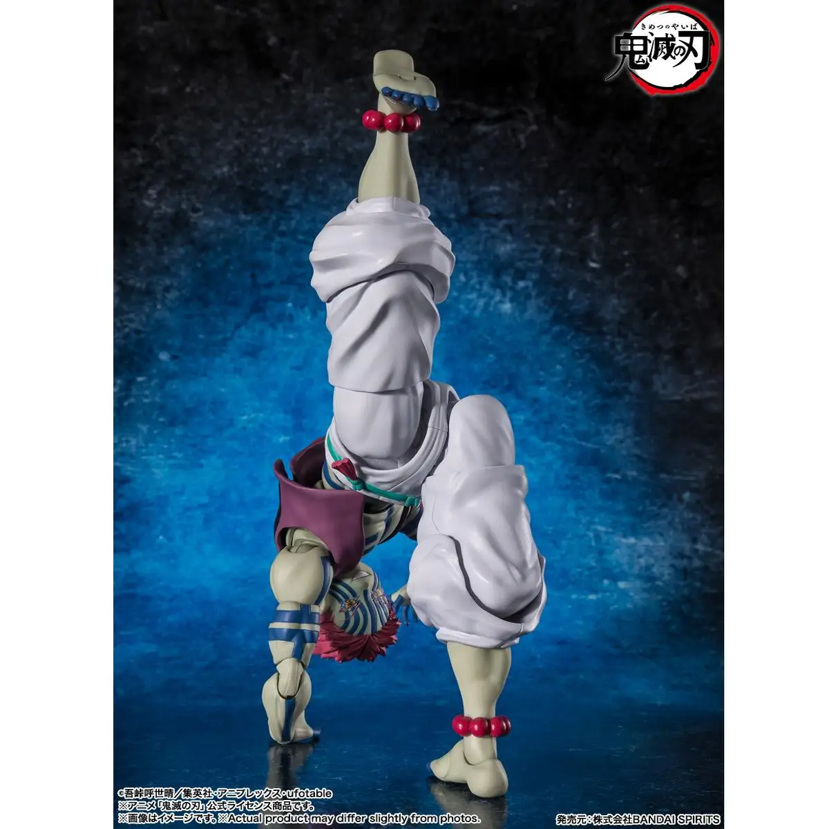 Na Stanie Bandai Demon Slayer S.H.Figuarts SHF Zenitsu Agatsuma Tanjiro Kamado Akaza Anime Figurki Akcji Zabawki Modele PVC Prezenty