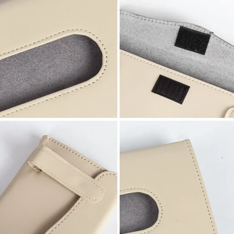 Car Tissue Box Car Sun Visor Tissue Box Holder Auto Interior Storage Mask Storage Box Decoration For Universal Car Accessories