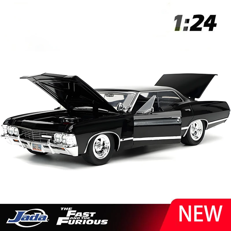 

JADA 1:24 IMPALA SS SPORT SEDAN 1967, легкосплавный автомобиль, литье под давлением и игрушечный транспорт, модель автомобиля, миниатюрная масштабная модель автомобиля для детей