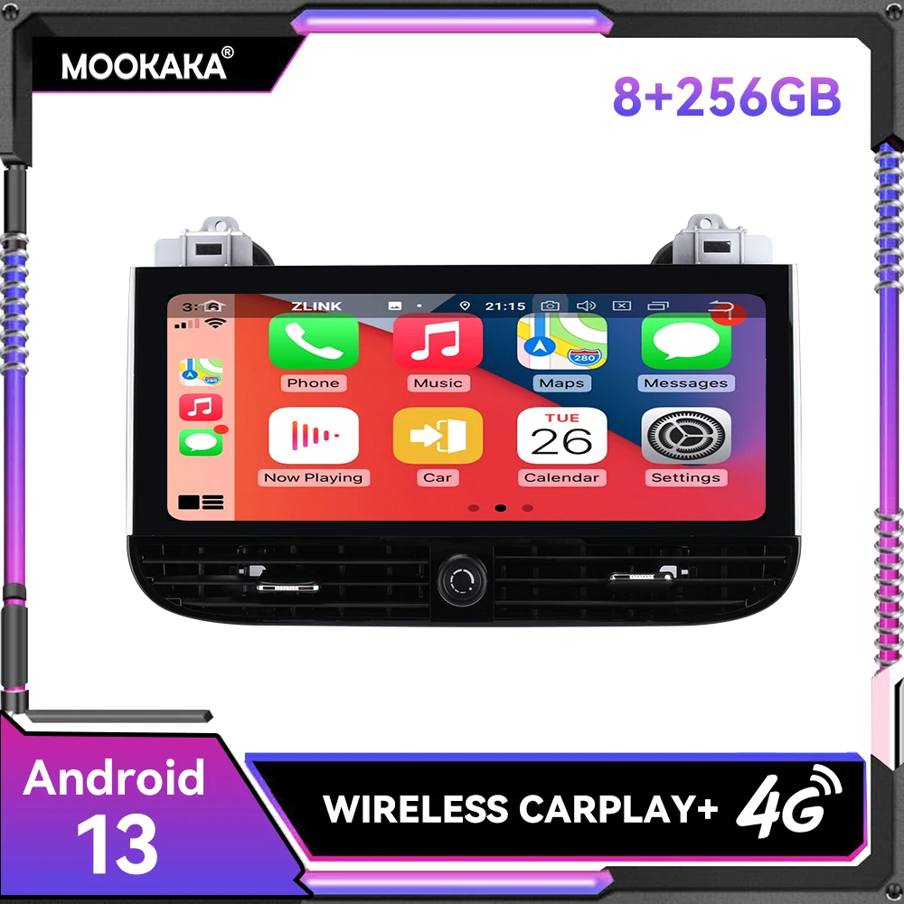 

12.3" AutoRadio Android 13 8+256GB Touch Screen Car For Porsche Cayenne 2010 - 2016 Car GPS Navigation Auto Stereo Tape HeadUnit