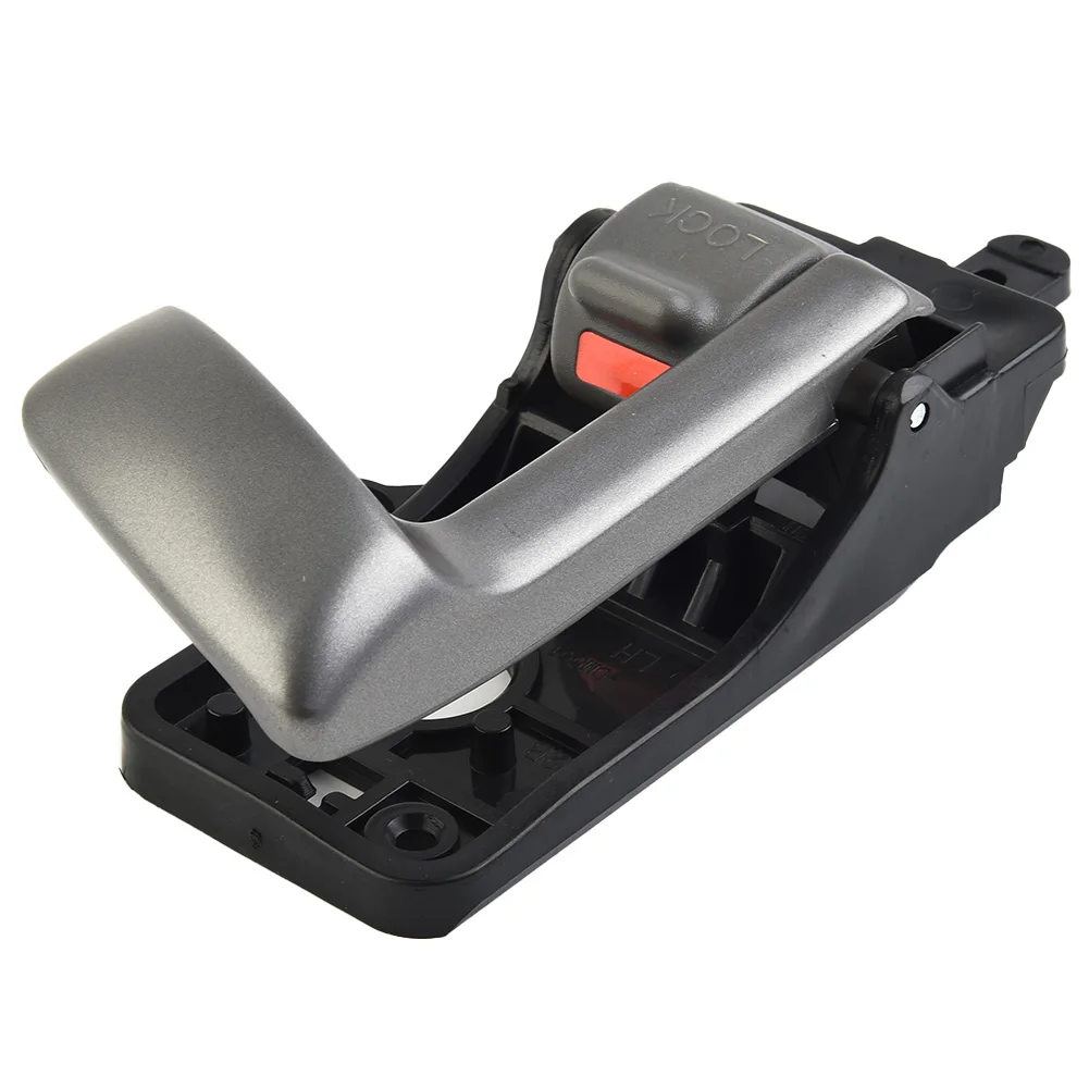 Left Hand Drive Grey Car Interior Inner Door Handle Panel Pull Trim Cover For Hyundai Santa Fe 2007 To 2012 Interior Door Handle