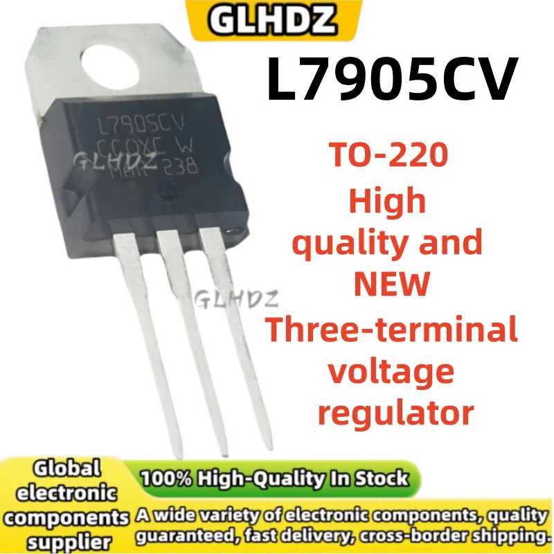 10-20-50-100PCS L7905CV Three-terminal voltage regulator High quality and NEW in stock to-220