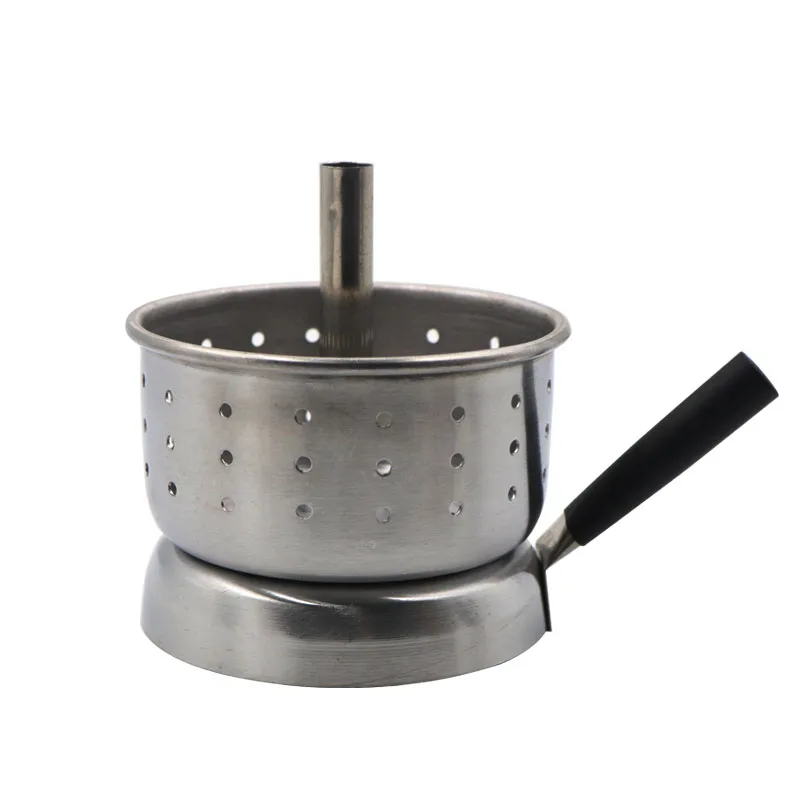 Hookah Charcoal Screen Holder With Handle Narguile Tobacco Bowl Accessories Gadge Charcoal Bowl Shisha Charcoal Hold