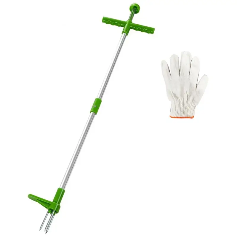 Weed Puller Tool Stand Up Weeder Manual Weeding Tool With Long Handle Stand Up Duty Garden Weeding Tool For Garden-Hot