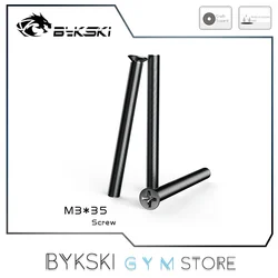 Bykski Mounting Screws For Water Cooling Radiator, M3 35mm 30mm 6mm Length Optional, 12Pcs/Lot, M3*35,M3*30,M3*6