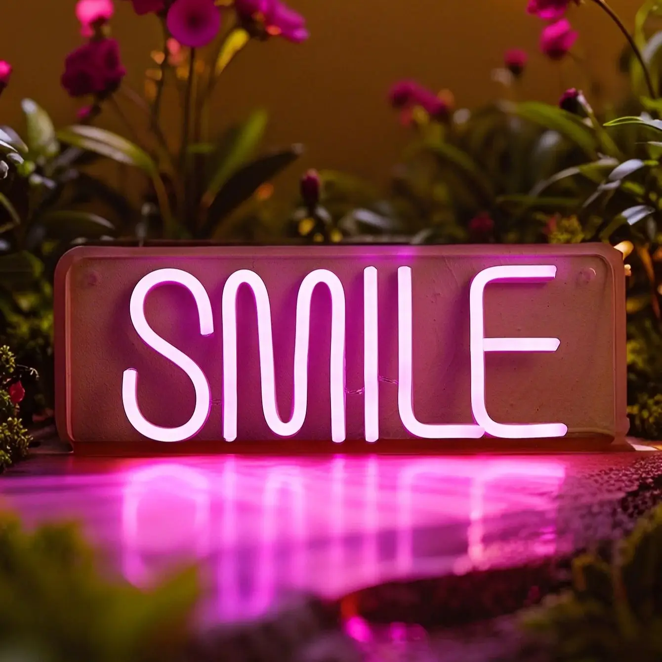 

Chi-buy светодиодный неоновый улыбка с питанием от USB, неоновые вывески, декоративные лампы, знаки, подарок на день рождения, настенное искусство для спальни, комнаты, бара, магазина