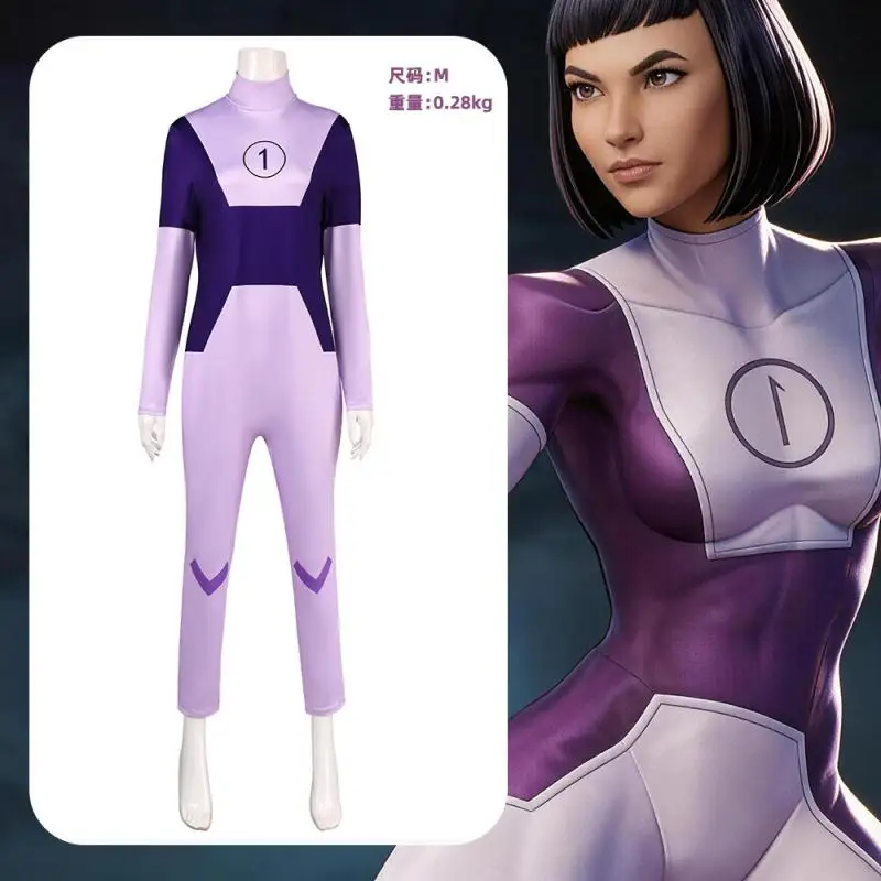 Anime Cartoon Invincible Dupli Kate Cosplay Fantasy-Kleidung Damen-Kostüm Verkleidung Halloween Erwachsenen-Frauen-Rollenspiel Party-Outfit