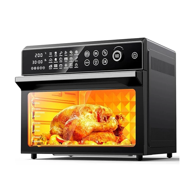 OEM 0L -in- Fryer Toaster Combo inch Pizza Roast Oven With 4 Accsori Use