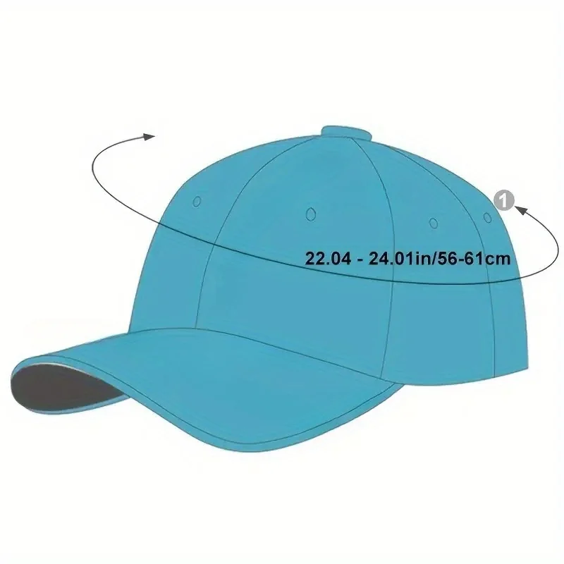 2024 New Black Baseball Caps For Men Embroidery Snapback Hat Men Outdoor Sports Golf Cap Male