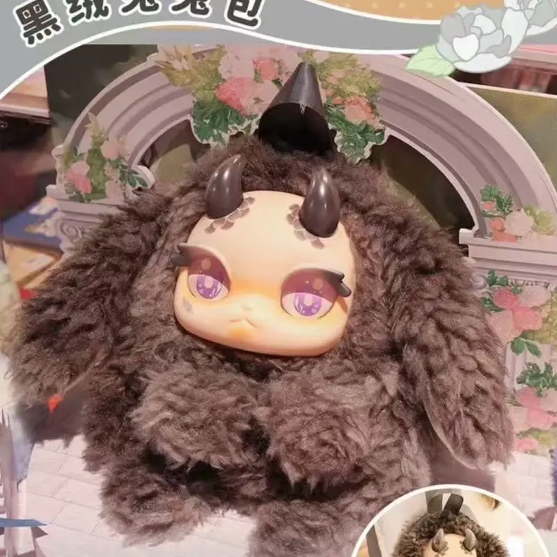 本物の Tutulong ぬいぐるみバックパックブラインドボックス装飾バックパックミステリーサプライズボックスウサギドラゴンふわふわおもちゃ誕生日プレゼント