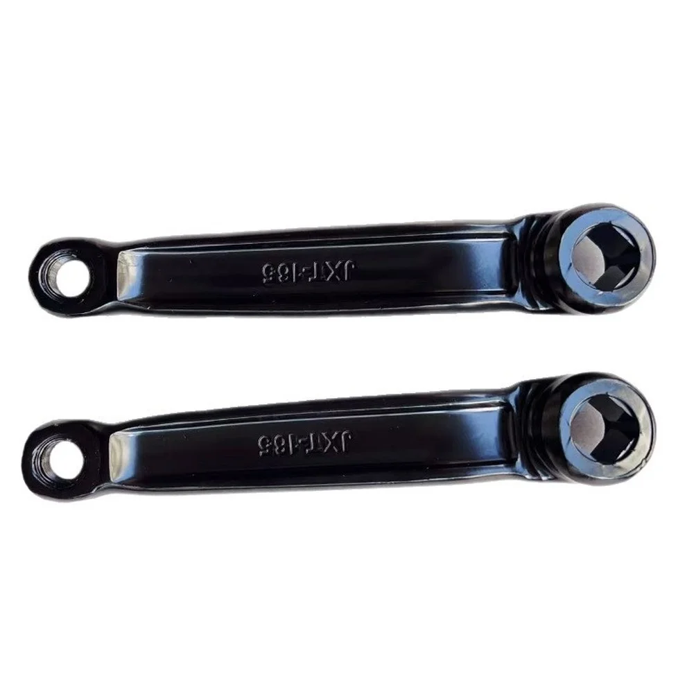 Sturdy Iron Crank Set for Upright Exercise Bikes with 16x16mm Square Taper Design Suitable for Home Gym Fitness Routines