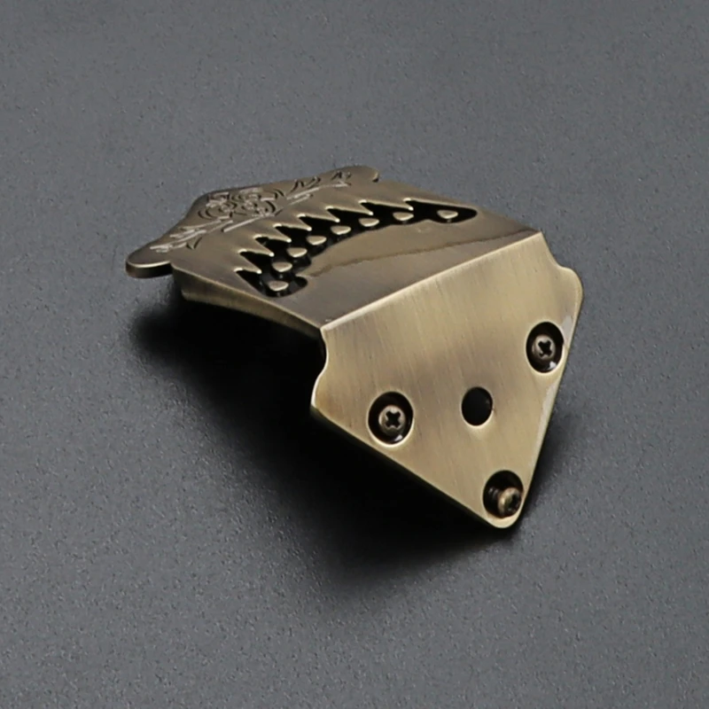 Mandolin Tailpiece For Mandolin 8 Loop-end Strings 3-6 Strings Cigar Box Guitar Parts Professional Mandolin Tailpiece 24BD