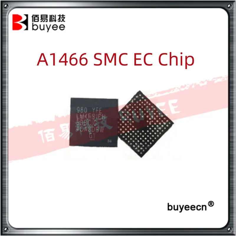 

Original 980 YFC LM4FS1AH 00165 SMC EC Chip For Macbook Air 13'' , A1466 Chip with Program Replacement Tested Well 2015 Year