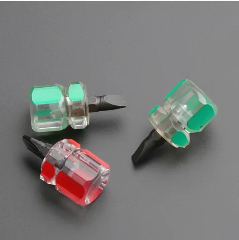 Mini Split Fender Repair Tool Kit, Short Slotted Phillips Screwdrivers Set for Tight Space DIY Fixing