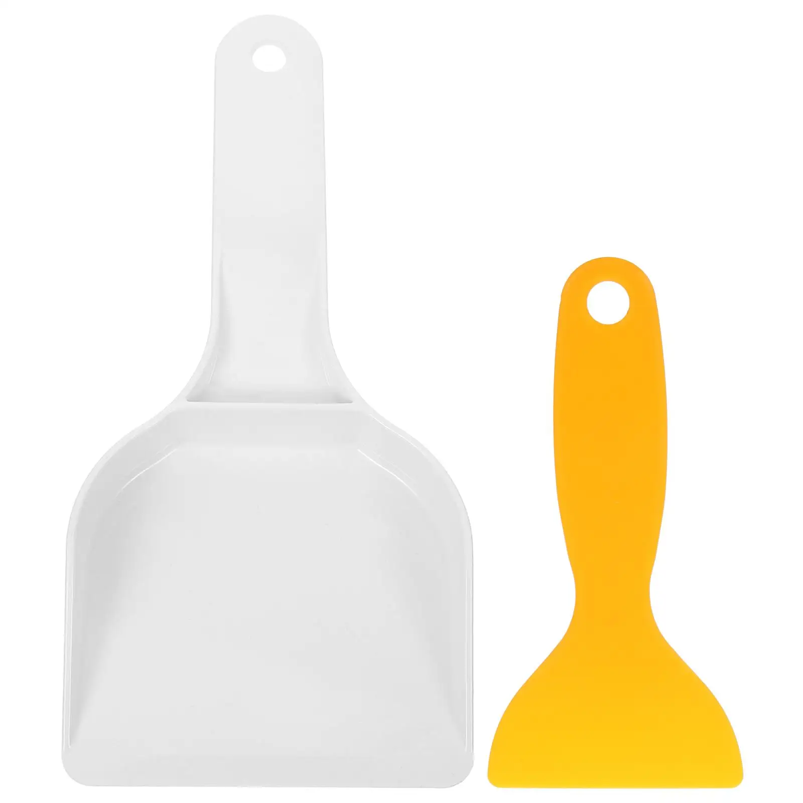 

2Pcs Ice Refrigerator Accessory Sturdy Plastic Multifunctional Refrigerator Accessory Deicing Kitchen Tool Snow Removal Scoop
