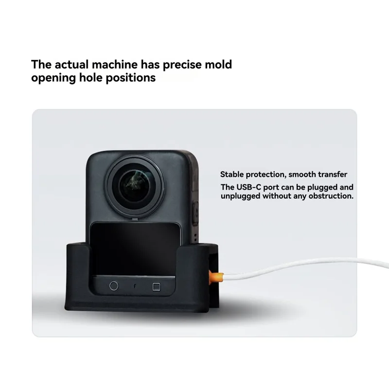 -A23G Desktop Base For DJI Osmo 360 Camera Upright Fixed Support Holder Storage Stand Accessory Enhancing Stability& Protection