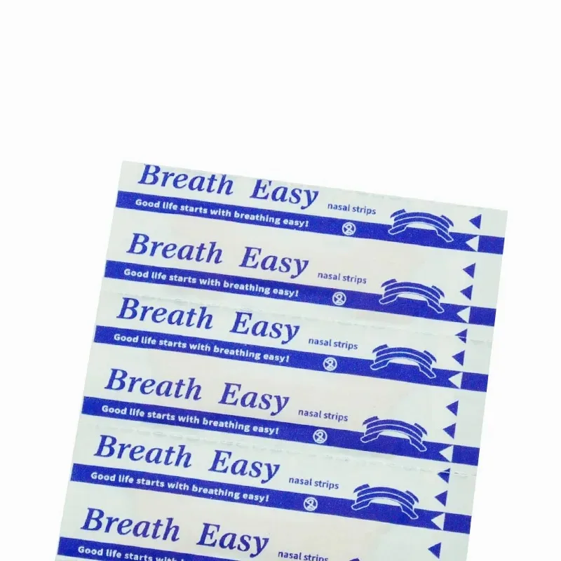 100 PCS Breath Nasal Strips Right Aid Stop Snoring Nose Patch Good Sleeping Patch Product Easier Breath Sleep Aid Decive