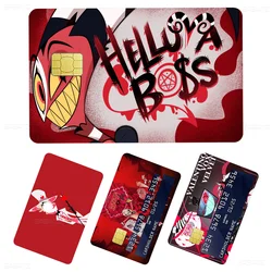 H-Hazbin H-Hotel Cartoon Game Anime Sticker Film Skin Cover Case For Small Large No Chip Debit Credit Card Front Side