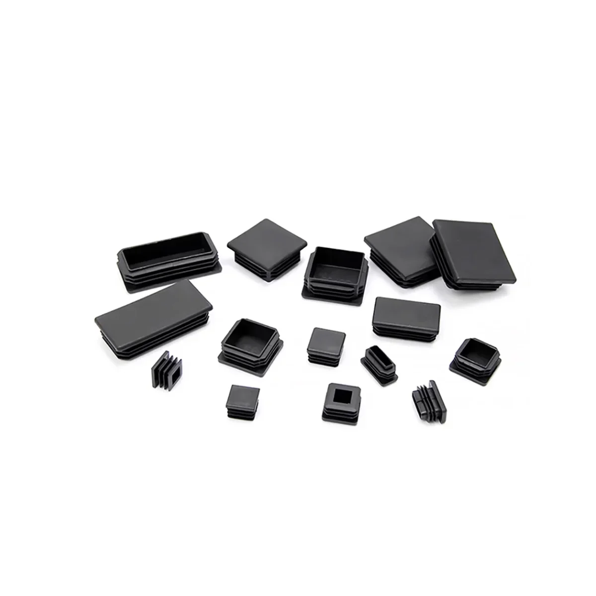 

Stainless Steel Square Tube Plastic Cap With Plug Inside Table And Chair Furniture Footrest