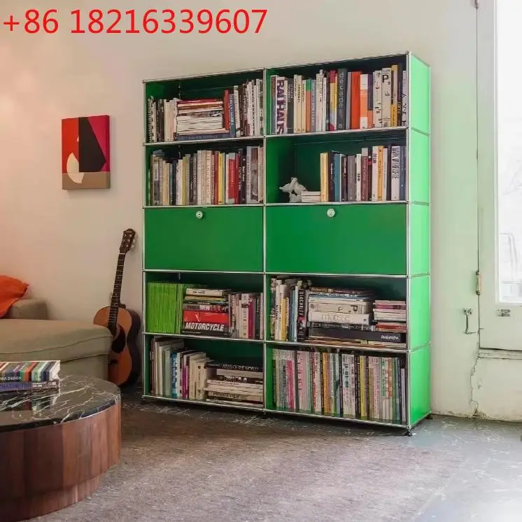 YAO medieval stainless steel module combination TV cabinet decorative cabinet dining side cabinet floor simple i