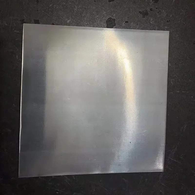 1pc 1mm 1.5mm 2mm Thickness Zinc Zn Sheet Plate Metal Foil High Purity 7.14 g/cc For Science lab material customize
