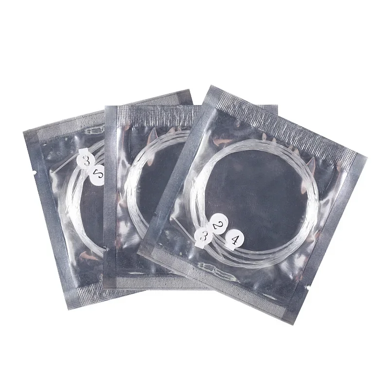 Ukulele Translucent Carbon Strings Suitable For 21 / 23 / 26in Ukulele Soprano Concert And Tenor Hawaiian Guitar Accessories