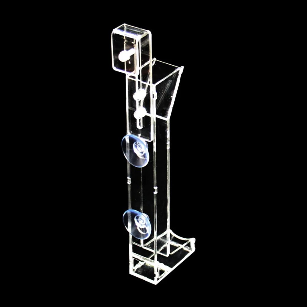 

Acrylic Shrimp Feeder Tube Adjustable Large Opening Easy Aquarium Planted Tank Cherry Crystal Shrimp