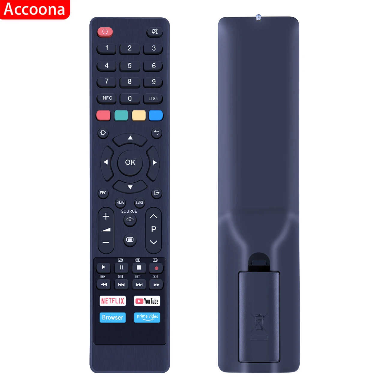 Remote control for ONN RCA AIWA NEX  JVC Lcb50g6s-ui Dalinsky Skotech 32SKHD20BS 32SKHD20TS TV