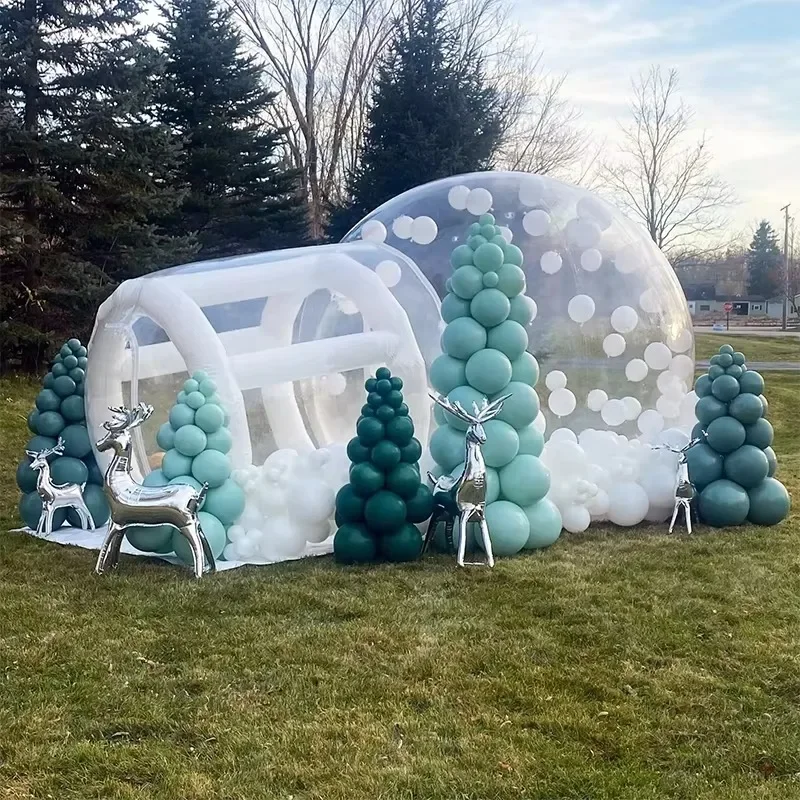 Inflatable Bubble Balloon House With Blower  Grade PVC Inflatable Bubble Tent For Holiday Parties