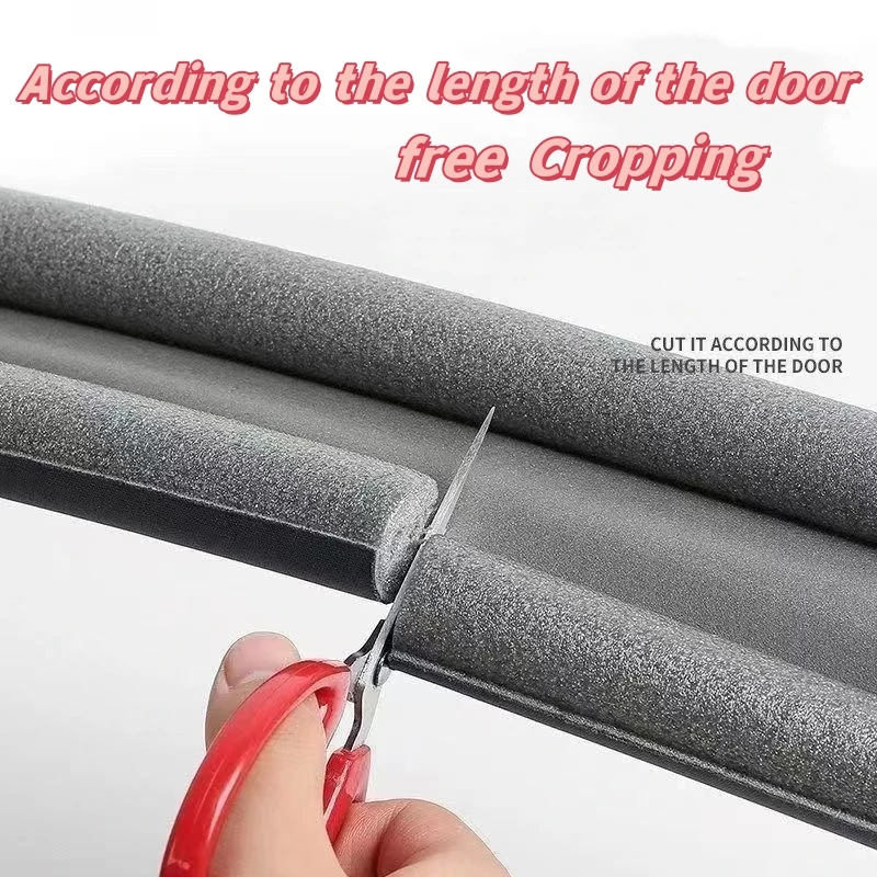 The sealing strip at the bottom of the bedroom door is installed for sound insulation, air leakage prevention, rat blocking, and