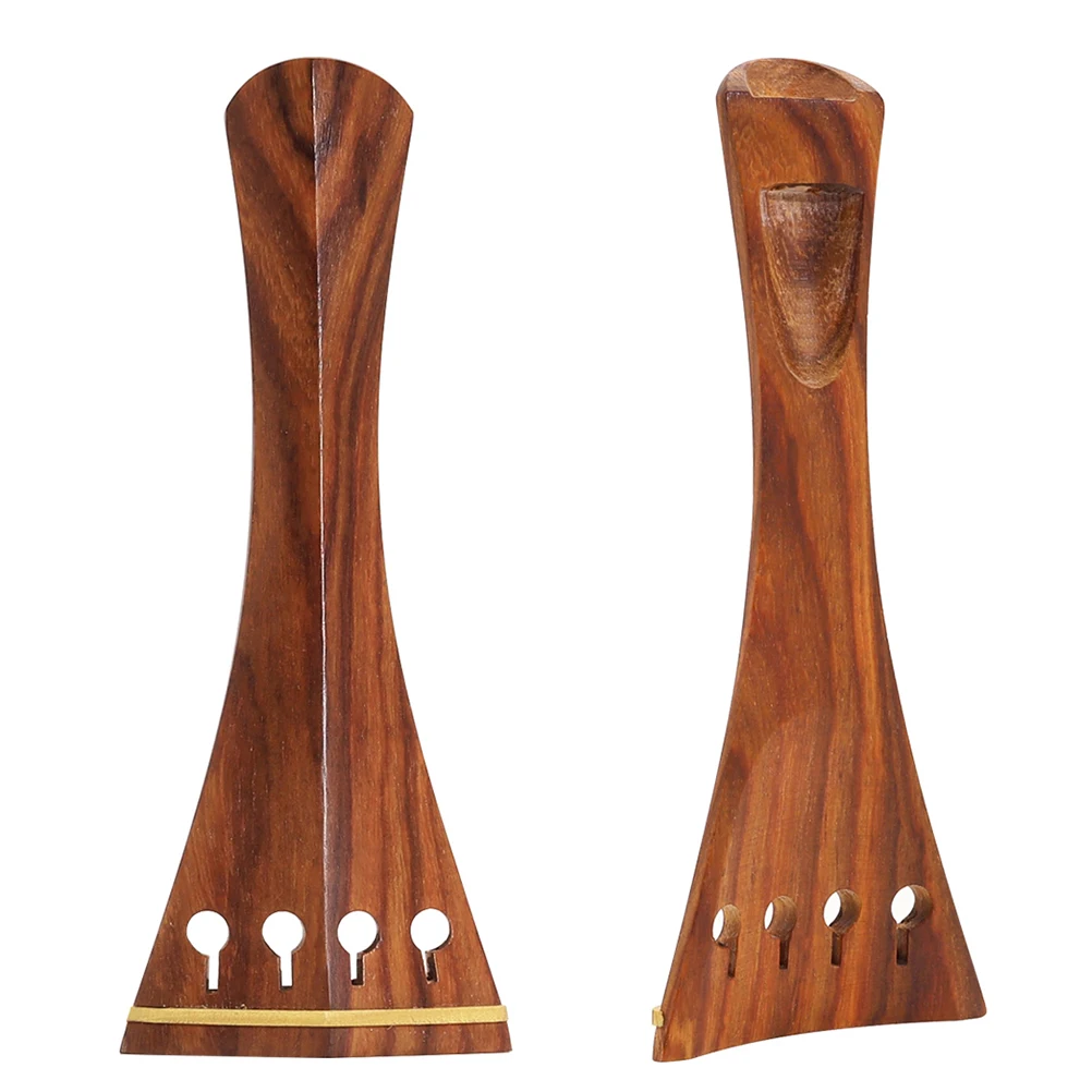 

1 set 1 Set 4/4 Violin Accessories Kit Jujube Wood Fittings For Violin Decoration Chinrest Peg Tailpiece Endpin Spare Parts