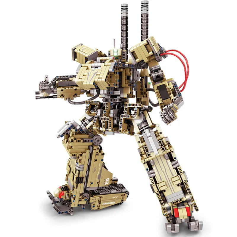 MOC Assault Combat Armor Direct Converter Building Block Toy Model Boy Puzzle Assembly Children Brick Gift