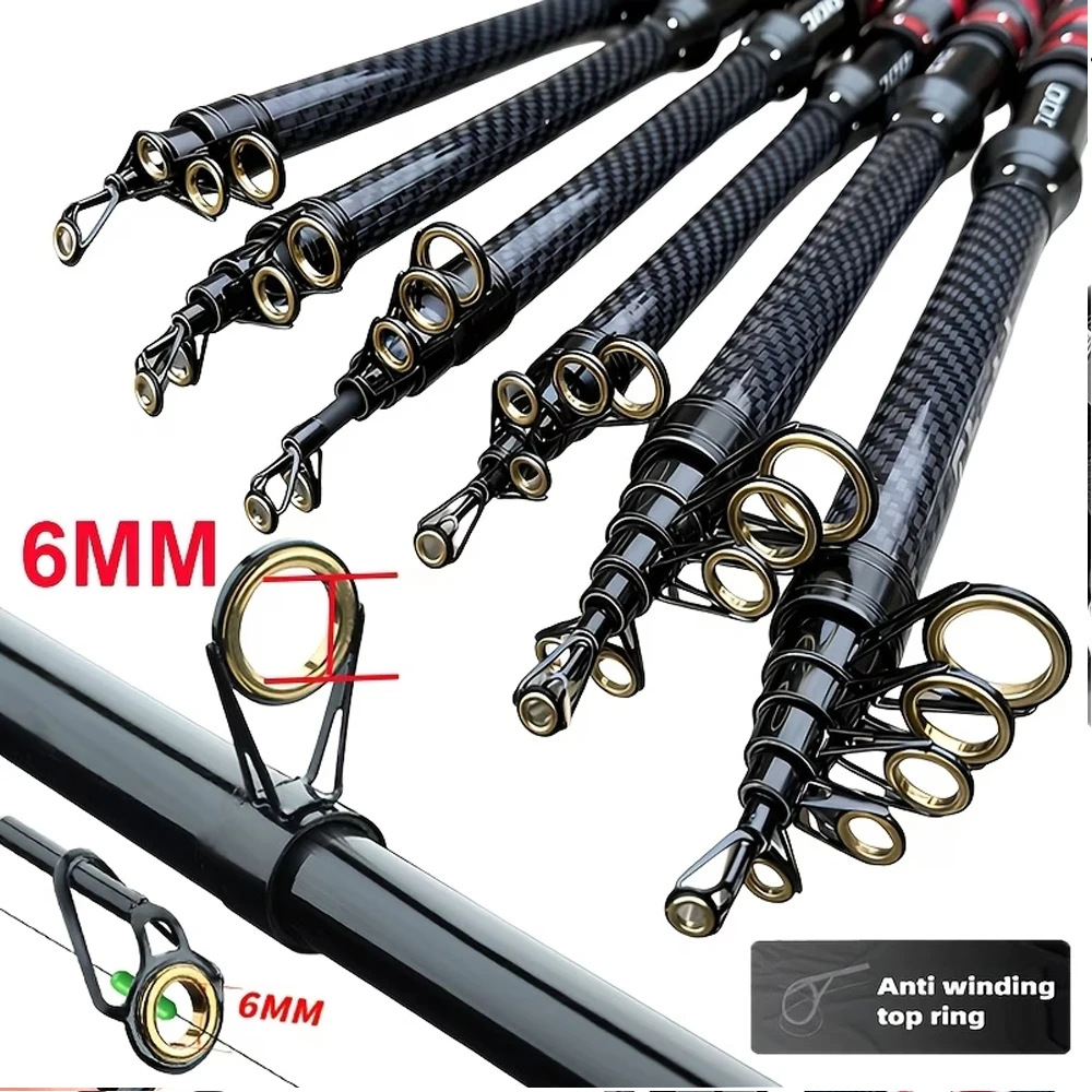 Caña Telescópica de Carbono para Surfcasting – Larga Distancia - imagen 5