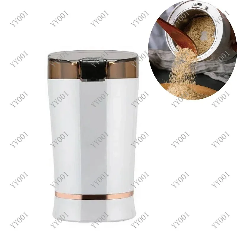 50ml Electric Grain Mill Super Fine Grinding Machine for Beans Spices Coffee Grinder Kitchen 220V