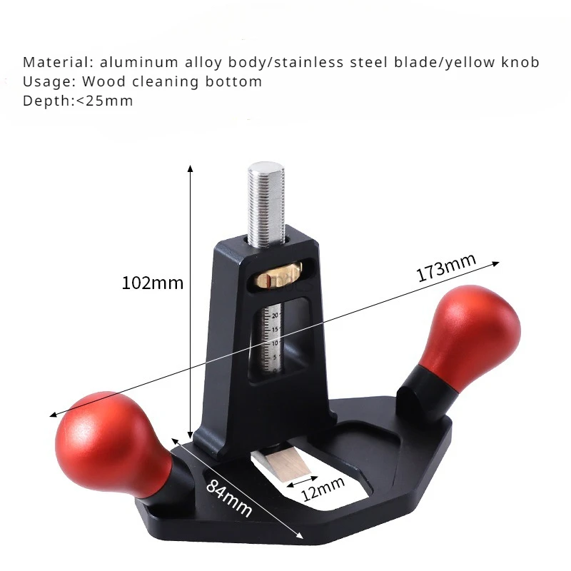 목공 바닥 청소 대패, 합금 슬롯 케이블 대패, 장부 어깨 직각 대패, 수동 홈 대패 도구, DIY